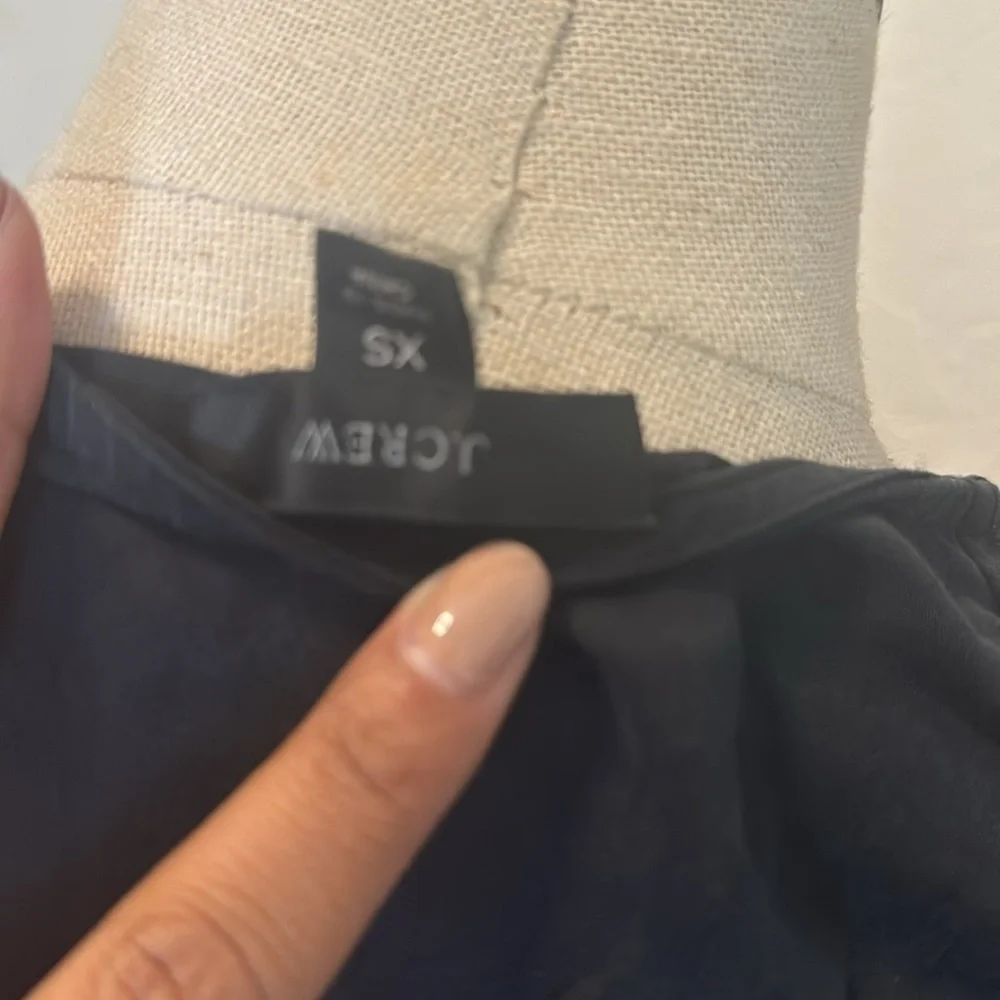 J Crew Black Wrap dress - Picture 6 of 6